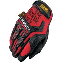Mechanixwear MPT-02-011 Mechanix Wear X-Large Red And Black M-Pact Full Finger Spandex And Rubber Anti-Vibration Gloves  With Ho